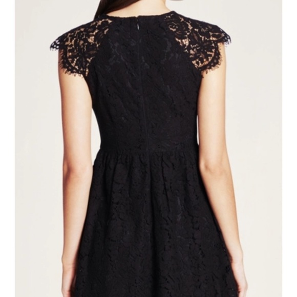Kensie Little Black Lace Dress - Picture 2 of 5